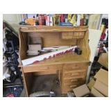 Roll top desk, oils not included