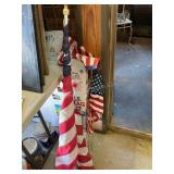 American flags