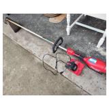 Milwaukee M18 string trimmer with charger