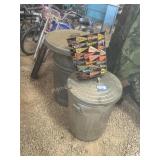 Garbage cans