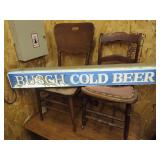 Busch beer sign works