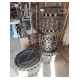 4 used snowmobile tracks