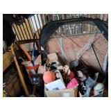 Large lot sports equipment