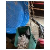 Christmas tree, and lights