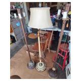 3 floor lamps
