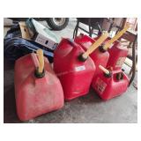 5 gas cans