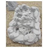 Dekorra plastic fountain rock