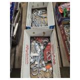 2 boxes eye bolts, turn buckles