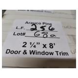 Arauco pine door and window trim 2-1/4x8ft 256LF