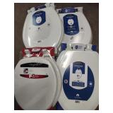 4 toilet seats