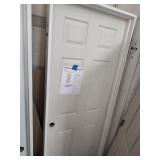 Interior door, 30 in, 6 panel, RH