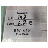 Arauco pine base board 5-1/4in x 16ft 192LF