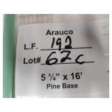 Arauco pine base board 5-1/4in x 16ft 192LF