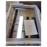 Fresca wall mirror Gray 24x30