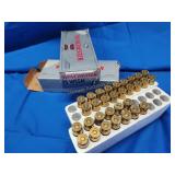 .25 WSSM ammo partial box and brass