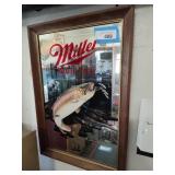 Miller beer mirror