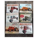 6 metal Allis signs