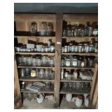 Jars in basement