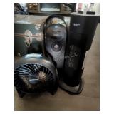 Fan, heater and air purifier