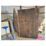 Barn board wall panels