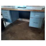 Metal desk