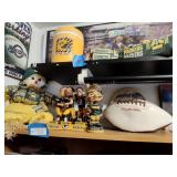 Packers collectibles 2 shelves