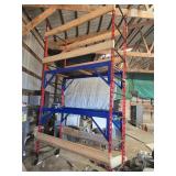 Pallet racking on wheels