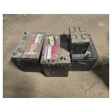 4 batteries,  condition unknown