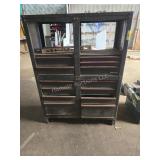 Tool cabinet and assorted tools