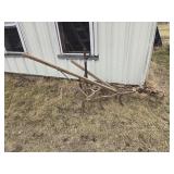 Antique horse drawn cultivator