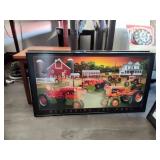 3 Allis Chalmers light up pictures no cords