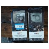 2 action cameras