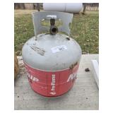 20LB propane tank, some liquid