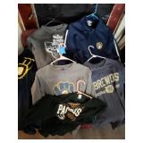 Brewers and packers shirts