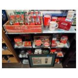 Lot of Coca Cola collectibles