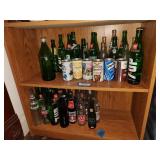 Soda bottles and cans