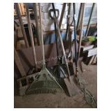 Shovels and other items