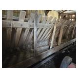 16 foot wooden bunk feeder