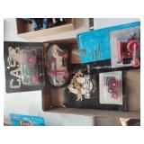3 die cast tractors