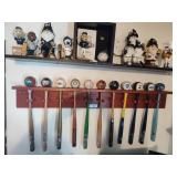 Mini bats, balls and figures