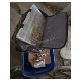 Assorted fishing items