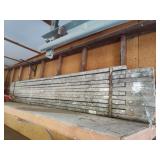 Scaffold plank and ladder