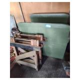 Rolling stand and 2 folding stands