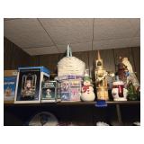 Contents of top shelf