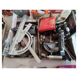 Assorted measuring tools and other