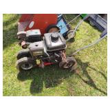 Edger turns over has compression