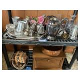 2 Shelves Metal & Wooden wares - Bring Boxes