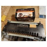 Router letters and dovetail template