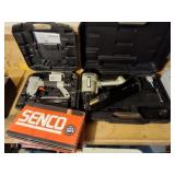 2 air nailers and nails
