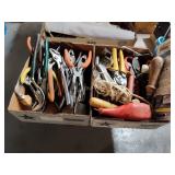 Pliers and other tools 2 boxes